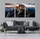 Half Dome Yosemite Wall Art – Majestic Mountain Landscape by MyGreatCanvas | Canvas Wall Art Prints | Photo Prints & Wall Decor