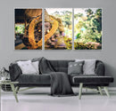 Hinduism Statue Wall Art Canvas Print