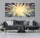 Tree and Sunshine Canvas Print