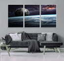 Space and Planet Canvas Print by MyGreatCanvas | Canvas Wall Art Prints | Photo Prints & Wall Decor