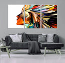 Profile Colors Canvas Print by MyGreatCanvas | Canvas Wall Art Prints | Photo Prints & Wall Decor