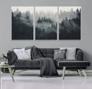 Nature Wall Decor - Serene Triptych Nature Print – Woodland by MyGreatCanvas | Canvas Wall Art Prints | Photo Prints & Wall Decor
