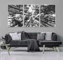Trees Contemporary Art Canvas Print by MyGreatCanvas | Canvas Wall Art Prints | Photo Prints & Wall Decor