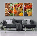 Spices Kitchen Wall Art Canvas Print by MyGreatCanvas | Canvas Wall Art Prints | Photo Prints & Wall Decor
