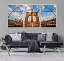 Brooklyn Bridge Manhattan Wall Art Canvas Print by MyGreatCanvas | Canvas Wall Art Prints | Photo Prints & Wall Decor