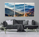 Mountains Forest Autumn Wall Art Canvas Print by MyGreatCanvas | Canvas Wall Art Prints | Photo Prints & Wall Decor