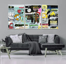 Graffiti Wall Art – Colorful Urban Street Canvas Print, by MyGreatCanvas | Canvas Wall Art Prints | Photo Prints & Wall Decor