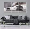 Burning Incense and Zen Stones Buddhism Wall Art, Zen Stones by MyGreatCanvas | Canvas Wall Art Prints | Photo Prints & Wall Decor