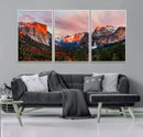 Yosemite Half Dome Wall Art Canvas Print El Capitan by MyGreatCanvas | Canvas Wall Art Prints | Photo Prints & Wall Decor