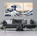 Hokusai: The Breaking Wave off Kanagawa Canvas Print by MyGreatCanvas | Canvas Wall Art Prints | Photo Prints & Wall Decor