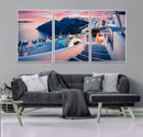Santorini Island Wall Art Canvas Print by MyGreatCanvas | Canvas Wall Art Prints | Photo Prints & Wall Decor