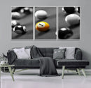 Wall Art Pool Table and Balls Canvas Print by MyGreatCanvas | Canvas Wall Art Prints | Photo Prints & Wall Decor