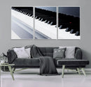 Piano Artwork Canvas Wall Art Print