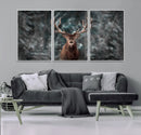 Wall Art Deer Art Animal Canvas, Framed Wall Art Deer Canvas by MyGreatCanvas | Canvas Wall Art Prints | Photo Prints & Wall Decor