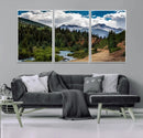 San Juan Nal Forest Wall Art Landscape Canvas Print