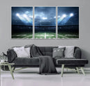 American Football Stadium Wall Art Canvas, American Football by MyGreatCanvas | Canvas Wall Art Prints | Photo Prints & Wall Decor