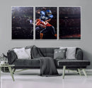American Football Wall Art Canvas Print, Stadium Sport Wall by MyGreatCanvas | Canvas Wall Art Prints | Photo Prints & Wall Decor
