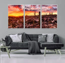 Arizona Desert Print, Western Cowboy Wall Art Print by MyGreatCanvas | Canvas Wall Art Prints | Photo Prints & Wall Decor