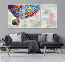 Up Pixar Poster, Look Up Pixar Wall Art, Up Pixar Canvas,