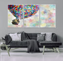 Up Pixar Poster, Look Up Pixar Wall Art, Up Pixar Canvas,