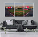Los Angeles Angels Baseball Canvas Print - Anaheim Angel