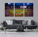 St. Louis Cardinals Baseball Team Print - Busch Stadium Wall by MyGreatCanvas | Canvas Wall Art Prints | Photo Prints & Wall Decor