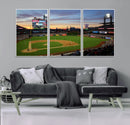 Citizens Bank Park Philadelphia Phillies Wall Art Canvas |