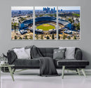 Los Angeles Dodgers Dodger Stadium Wall Art Canvas Print -