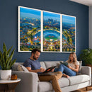 Los Angeles Dodgers Wall Art Canvas, Dodger Stadium Wall Art