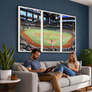 Texas Rangers Baseball Team Print - Arlington Globe Life