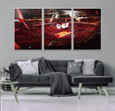 Houston Rockets Basketball Team Print Canvas- Houston Toyota