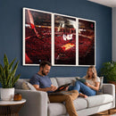 Houston Rockets Basketball Team Print Canvas- Houston Toyota