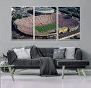Michigan Wolverines Football Team Print - Ann Arbor Michigan