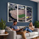 Michigan Wolverines Football Team Print - Ann Arbor Michigan
