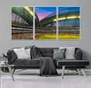 Milwaukee Brewers Baseball Team Print Canvas- American