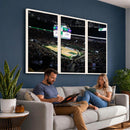 Milwaukee Bucks Basketball Print - Fiserv Forum Stadium Wall