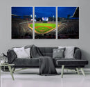 Truist Park Night Game Canvas Art - Atlanta Braves Stadium
