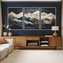 Wood Mountain Wall Art | Mountain Canvas Print Wood Decor | by MyGreatCanvas | Canvas Wall Art Prints | Photo Prints & Wall Decor