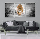 Jaguar Wall Art Canvas Print - Majestic Big Cat in Focused by MyGreatCanvas | Canvas Wall Art Prints | Photo Prints & Wall Decor