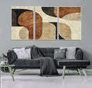 Wabi Sabi Abstract Wall Art Canvas Print | Large Minimalist