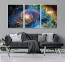 Spiral Galaxy Wall Art Canvas Print