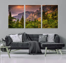 Colorado Rockies Mountains Wall Art Canvas Print | Ready to