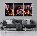 Carl Russel And Dog, Movie Up Poster, Movie Up Wall Art, by MyGreatCanvas | Canvas Wall Art Prints | Photo Prints & Wall Decor