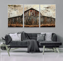 Rustic Barn Wall Art | Farmhouse Wall Decor Canvas Print | by MyGreatCanvas | Canvas Wall Art Prints | Photo Prints & Wall Decor