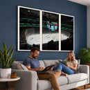 American Airlines Center Dallas Stars Wall Art Canvas Print