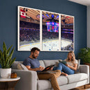 Madison New York Rangers Hockey Stadium Wall Art Canvas