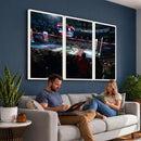 Rogers Arena Vancouver Canucks Ice Hockey Stadium Wall Art,