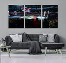 Rogers Arena Vancouver Canucks Ice Hockey Stadium Wall Art,