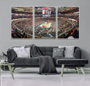 United Center Chicago Bulls Stadium Wall Art Canvas Print