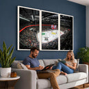 Vaudoise Lausanne Ice Hockey Arena Stadium Wall Art Canvas,